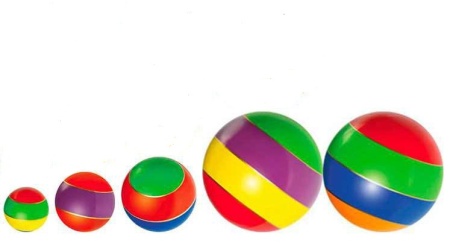 Купить Мячи резиновые (комплект из 5 мячей различного диаметра) в Анадыре 